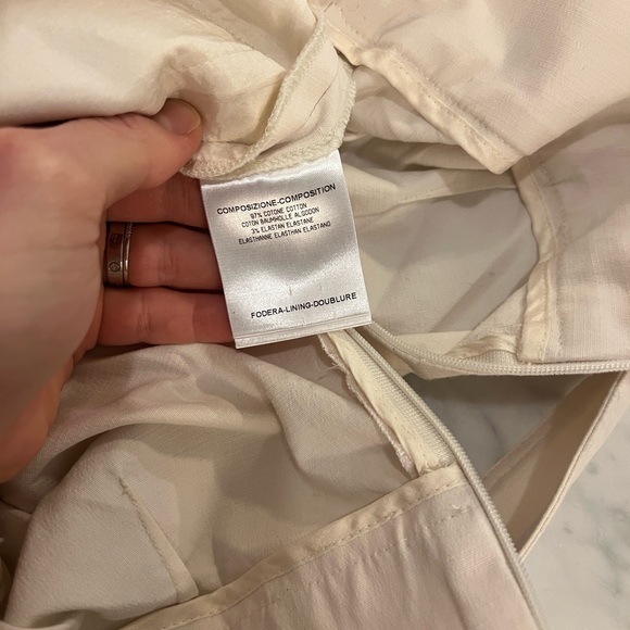 Gucci ivory/white belted bamboo skirt - Picture 5 of 13